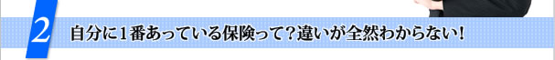 自分に1番あっている保険って？違いが全然わからない！